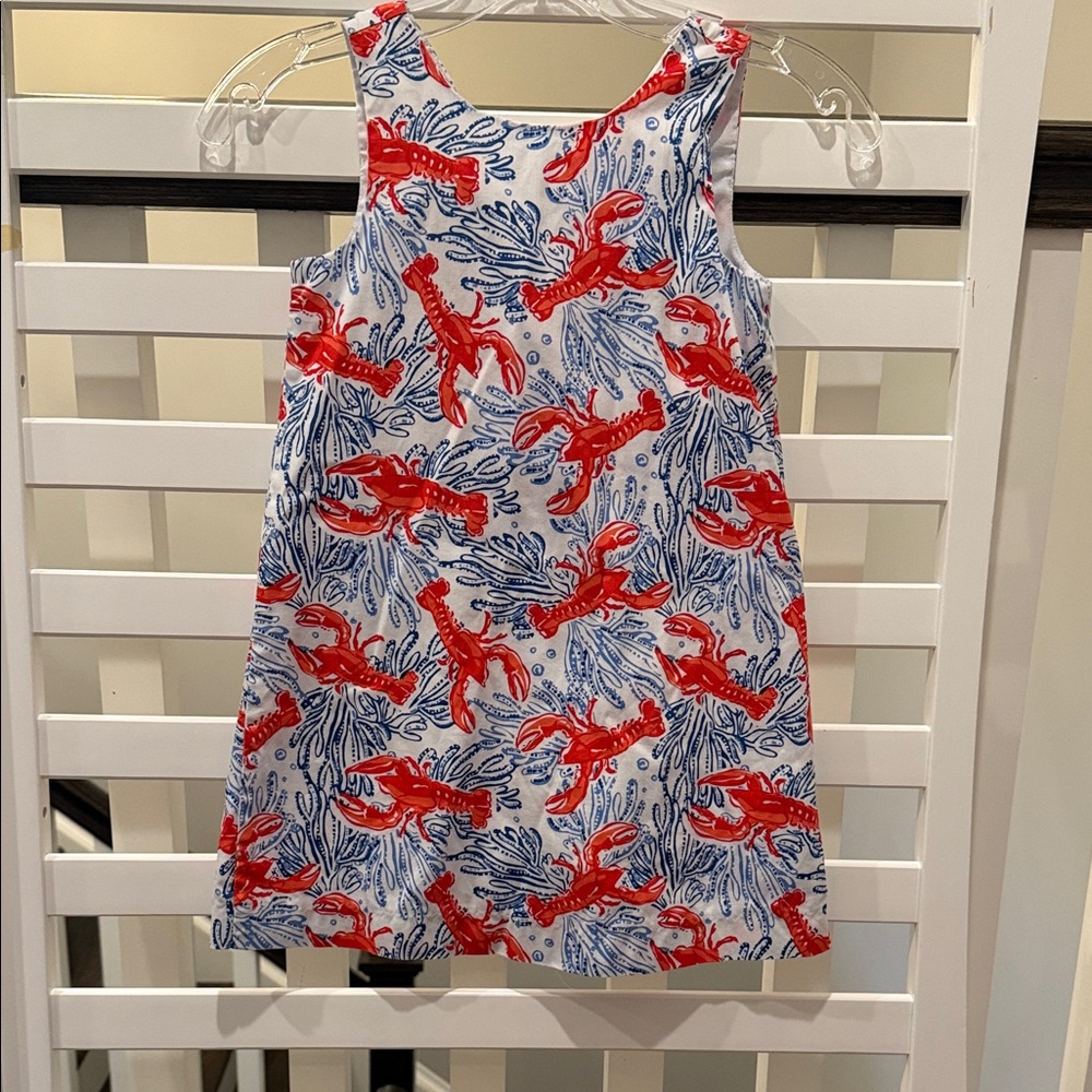 Girls Tommy Bahama Lobster Dress